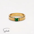Bold Emerald Ring
